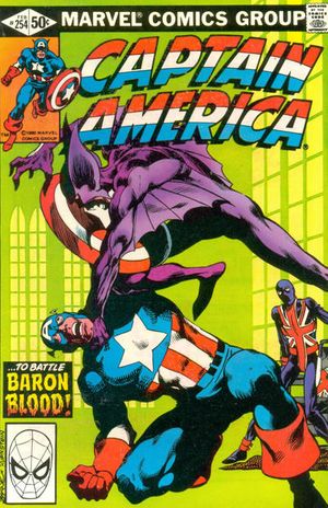Captain America #254