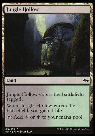 Jungle Hollow (Fate Reforged) Trading Card