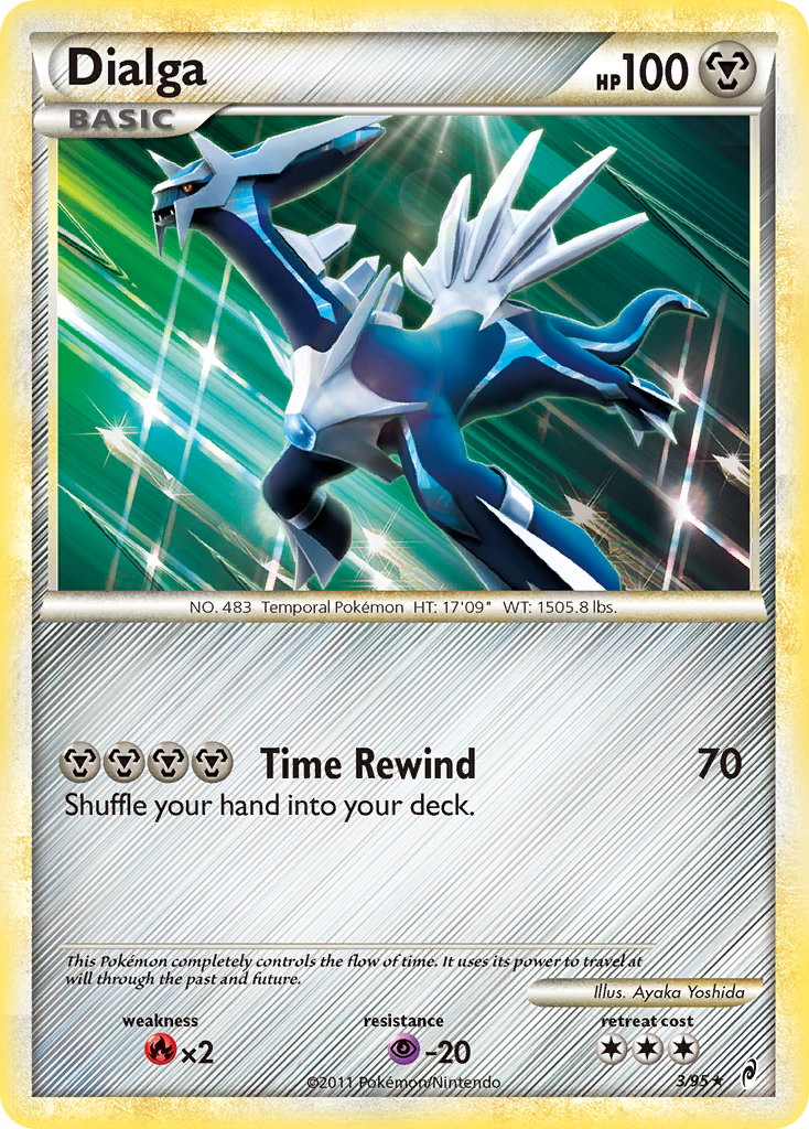 Dialga (3/95) - Call of Legends Pokémon Card