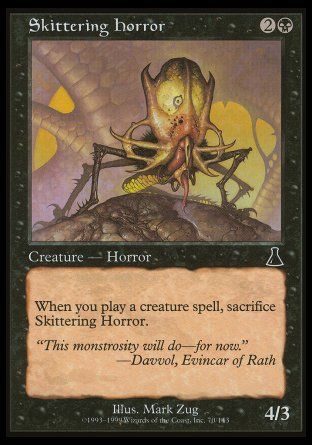 Skittering Horror (Urza's Destiny) Trading Card