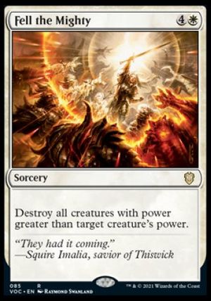 Fell the Mighty (Innistrad Crimson Vow Commander Decks)