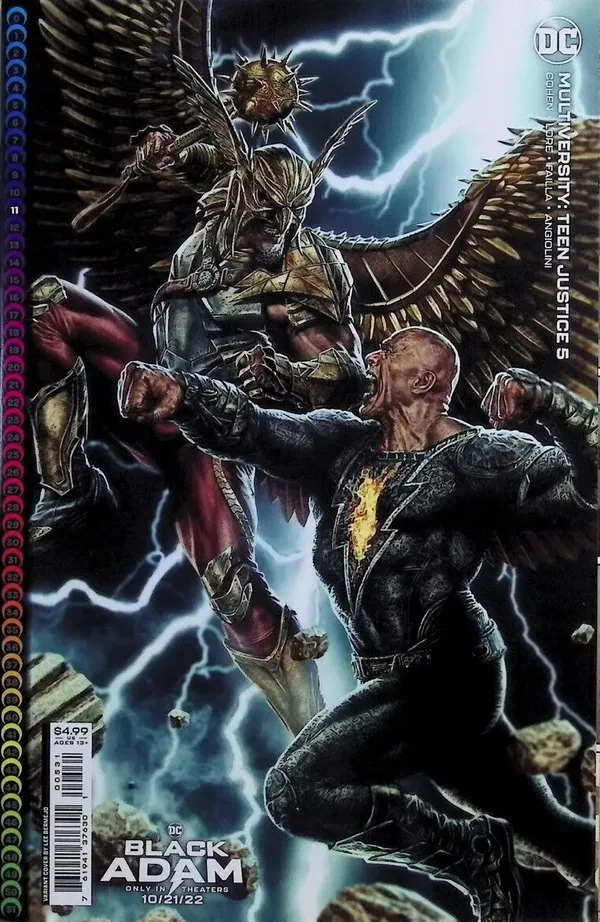 Multiversity: Teen Justice #5 (Cvr C Lee Bermejo Black Adam Movie Card Stock Var)