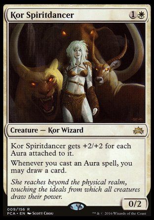 Kor Spiritdancer (Planechase Anthology decks) Trading Card