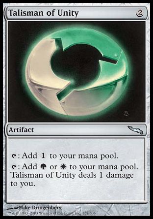 Talisman of Unity (Mirrodin) Trading Card