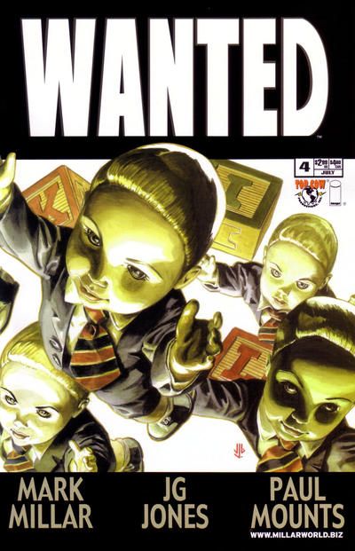 Wanted #4 Comic
