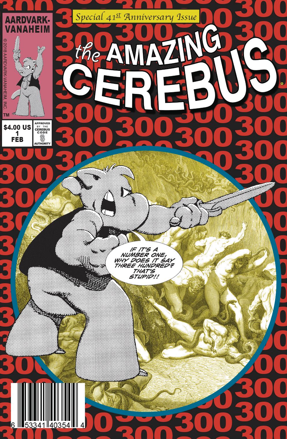 The Amazing Cerebus #1 Comic