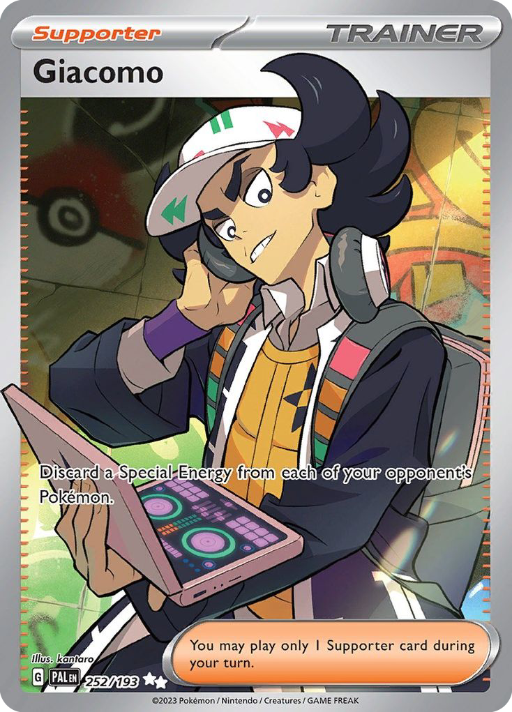 Giacomo (252/193) - Paldea Evolved Pokémon Card