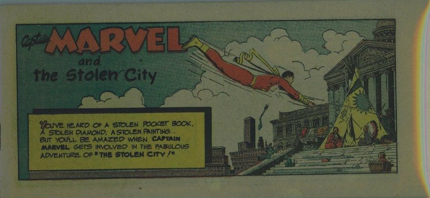 Captain Marvel And The Stolen City #nn Comic