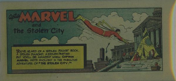 Captain Marvel And The Stolen City #nn
