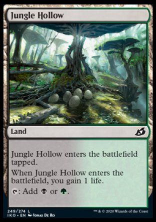 Jungle Hollow (Ikoria Lair of Behemoths) Trading Card