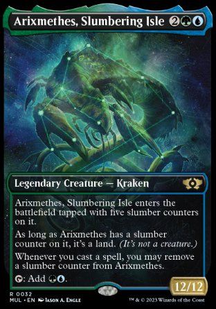 Arixmethes, Slumbering Isle (Multiverse Legends) Trading Card