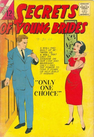 Secrets of Young Brides #40 Comic