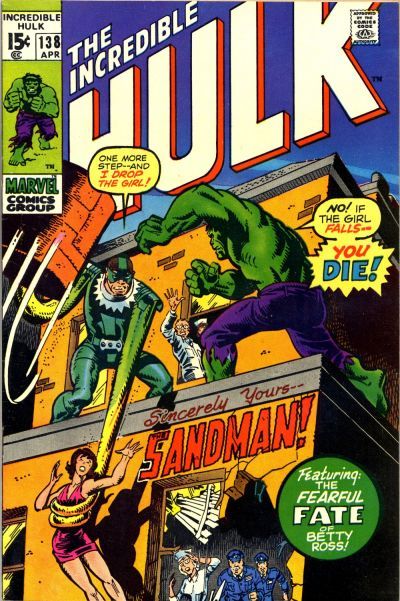 Incredible Hulk #138 Comic
