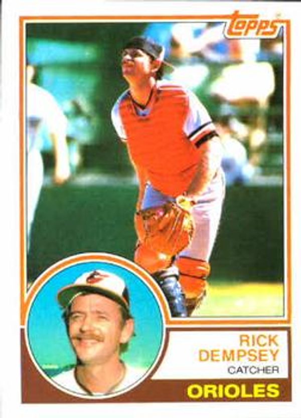 1983 Topps Rick Dempsey