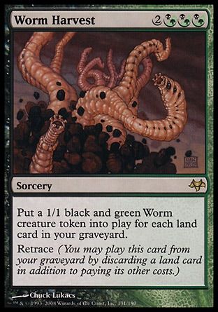 Worm Harvest (Eventide) Trading Card