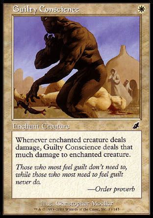 Guilty Conscience (Scourge) Trading Card