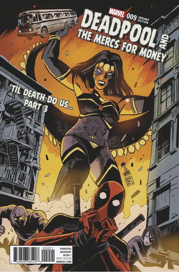 Deadpool & the Mercs for Money #9 (Francavilla Poster Variant)