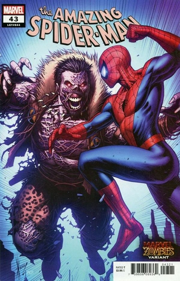 Amazing Spider-man #43 (Keown Marvel Zombies Variant)
