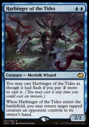 Harbinger of the Tides (Merfolks vs. Goblins) Trading Card