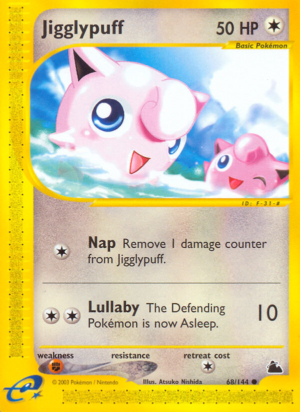 Jigglypuff (68/144) - Skyridge Pokémon Card