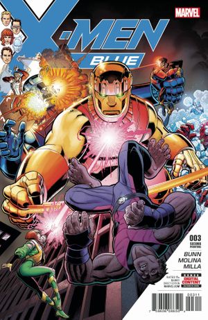 X-men Blue #3 (2nd Printing)