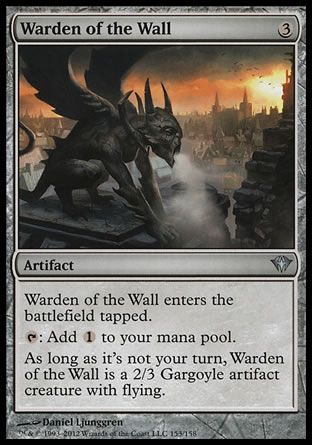 Warden of the Wall (Dark Ascension) Trading Card