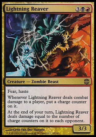 Lightning Reaver (Alara Reborn) Trading Card