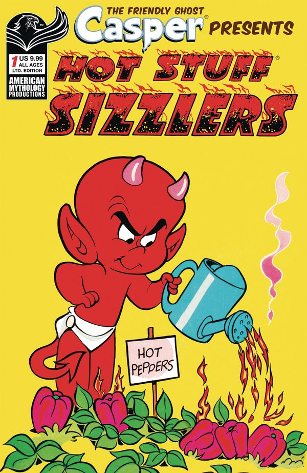Capser Spotlight Hotstuff Sizzlers #1 (Cover B Ltd Cover Retro)