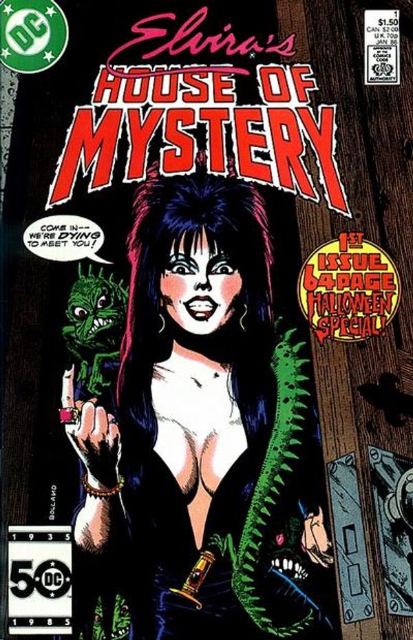 Elvira's House of Mystery #1
