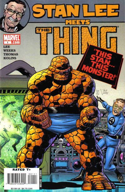 Stan Lee Meets The Thing #1 Comic