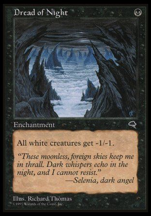 Dread of Night (Tempest) Trading Card