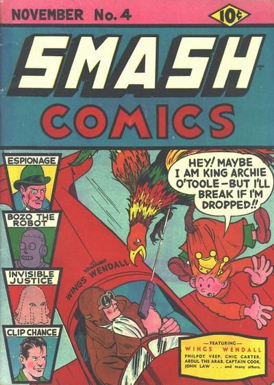 Smash Comics #4 Comic