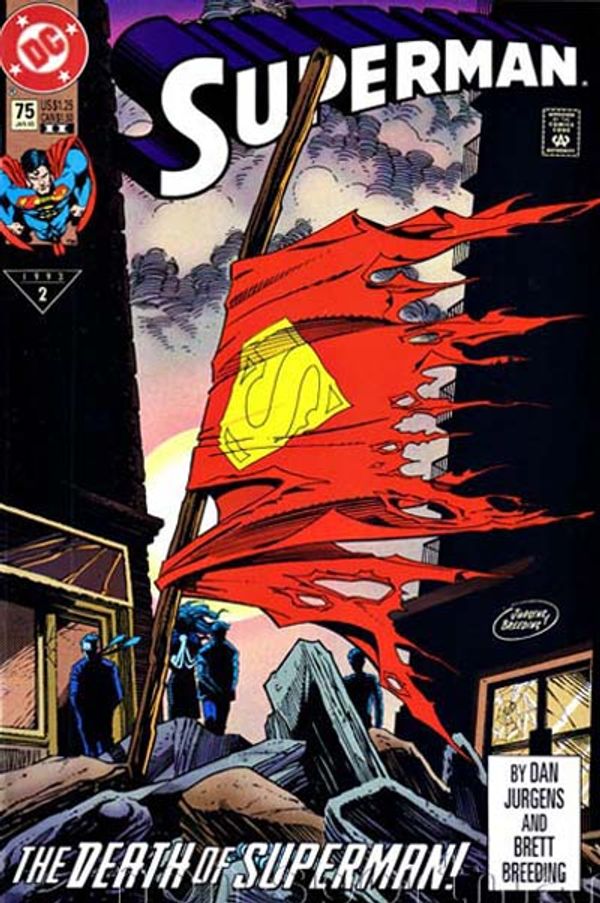 Superman #75 (2nd Printing)
