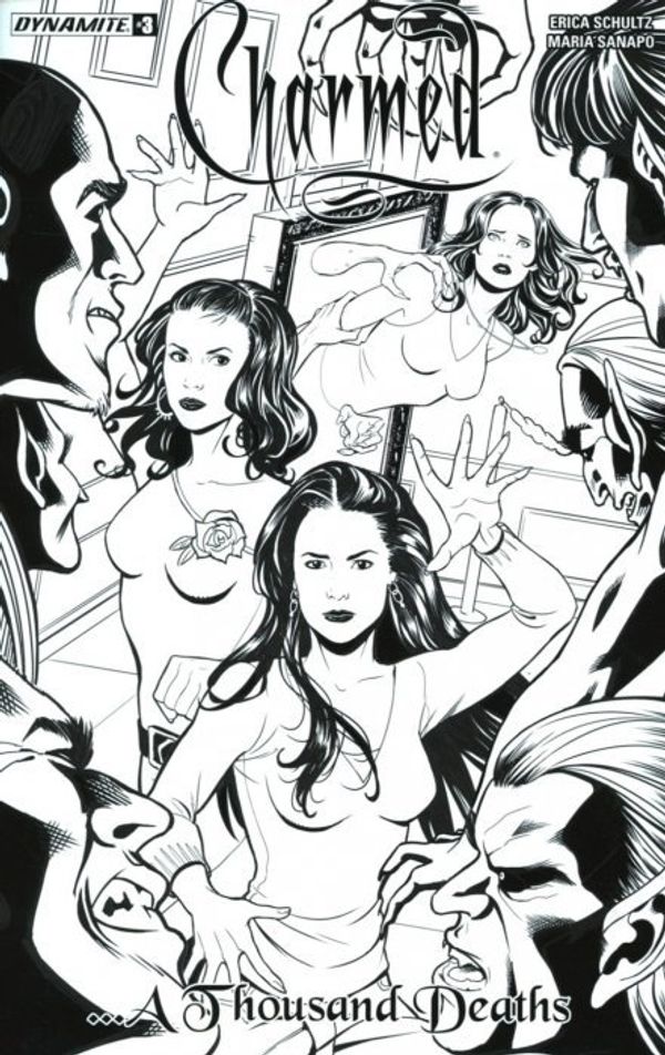 Charmed #3 (Cover D 10 Copy Sanapo B&W)