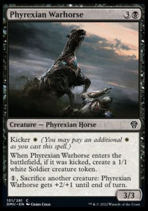 Phyrexian Warhorse (Dominaria United)