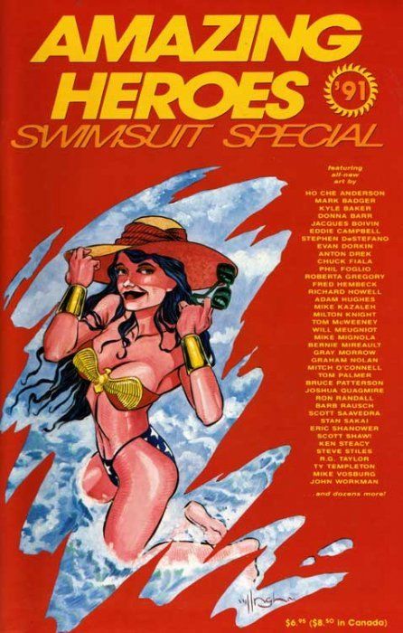 Amazing Heroes Swimsuit Special #2 Comic