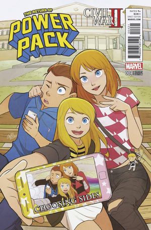 Civil War II: Choosing Sides #4 (Gurihiru Variant)