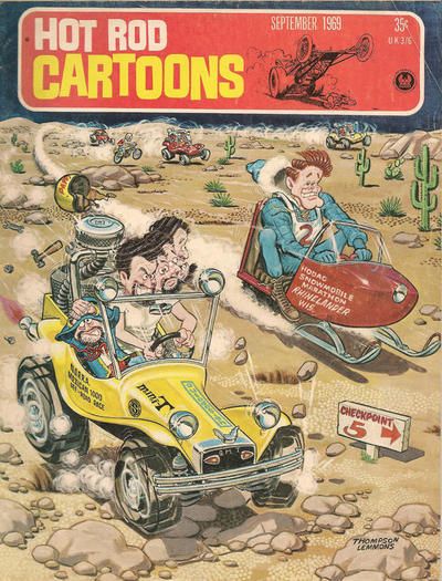 Hot Rod Cartoons #30 Comic