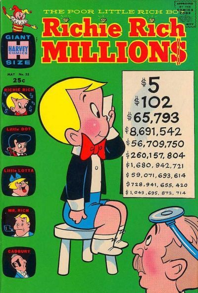 Richie Rich Millions #35 Comic