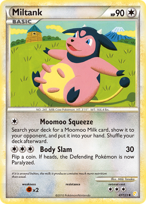 Miltank (47/123) - HeartGold & SoulSilver