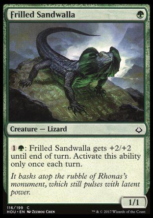 Frilled Sandwalla (Hour of Devastation) Trading Card