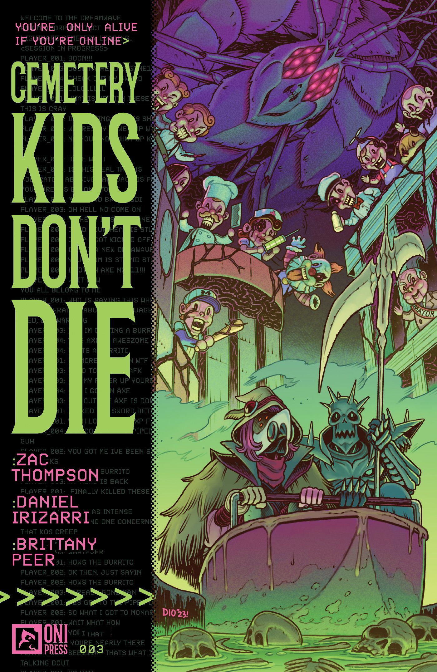 Cemetery Kids Don't Die #3 Comic
