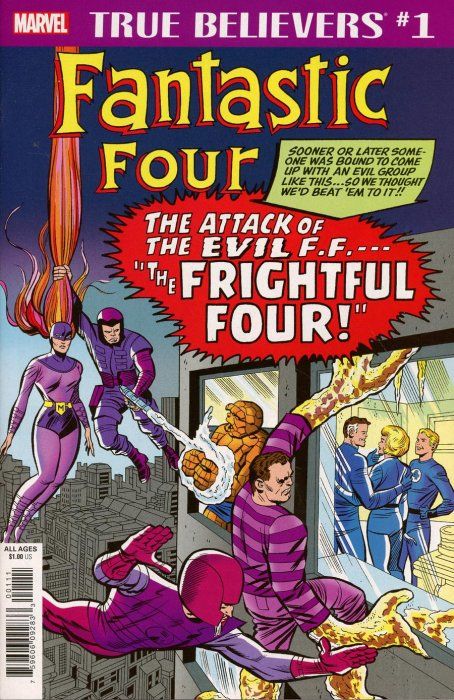 True Believers: Fantastic Four - Frightful Four #1 Comic