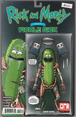 Rick and Morty Presents: Pickle Rick #1 (Action Figure Variant Cover)
