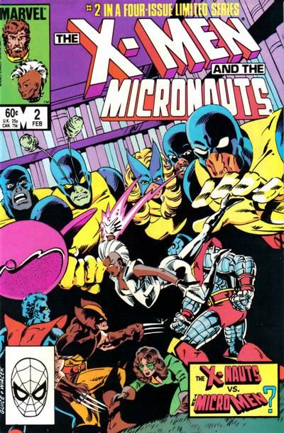 The X-Men And The Micronauts #2 Comic