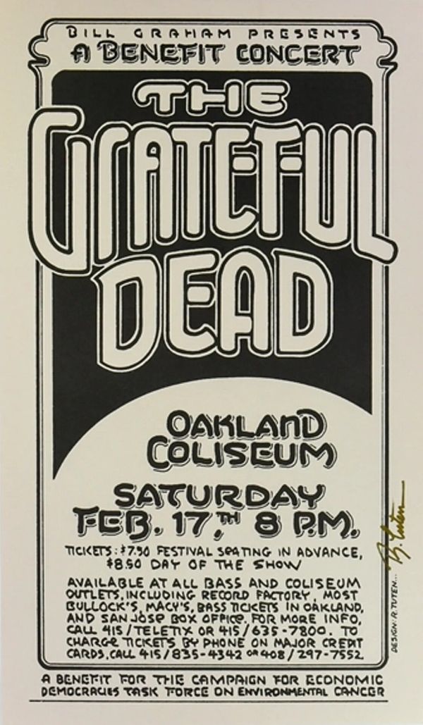 Grateful Dead Oakland Coliseum 1979