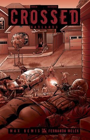 Crossed Badlands #89 (Red Cross Order Cover Cover)