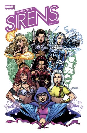 George Perez's Sirens #1 (Baltimore Comic Con Exclusive Variant)