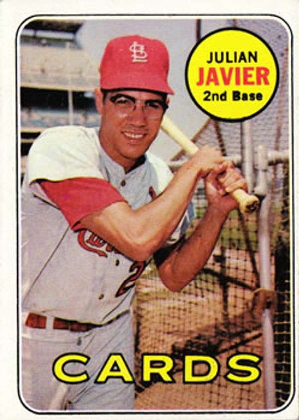 Julian Javier 1969 Topps #497