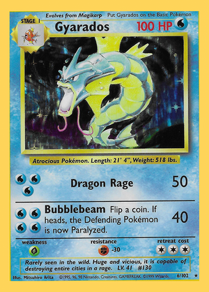 Gyarados (6/102) - Base (Unlimited)